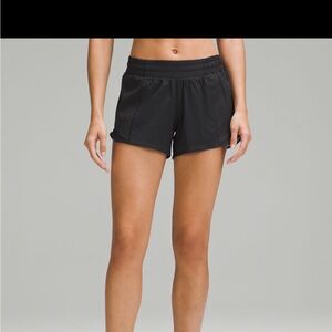 lululemon athletica Black hotty hot shorts